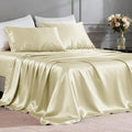 FreshCulture Satin Sheets Twin XL Bed Set by FreshCulture