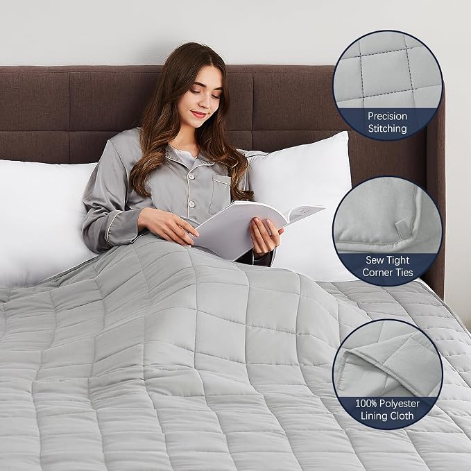 CuteKing Weighted Blanket for Adults: Weighted Blanket - Image 7
