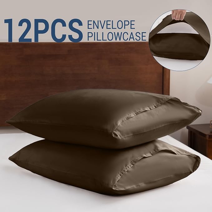 Pillowcases Standard 12 Pack, 20x26 Pillow Cases - Image 5