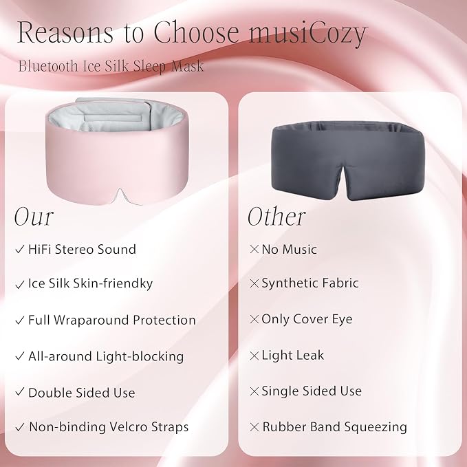 MUSICOZY Ice Silk Sleep Headphones - Image 7