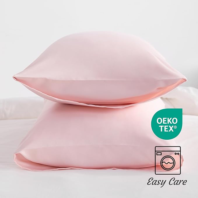 NTBAY Standard Pillow Cases Set of 2, 2 Pack Brushed Microfiber 20x26 Pillow - Image 3