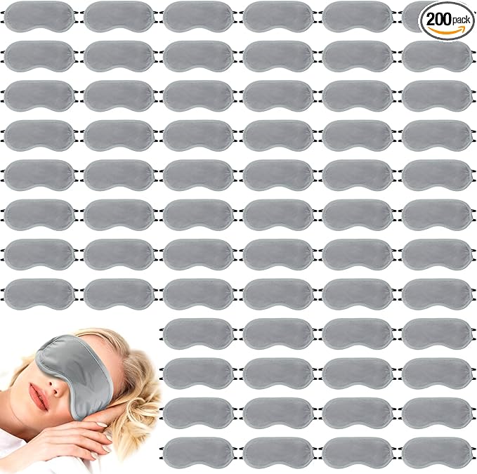 Tarpop 200 Pcs Eye Mask Sleeping Blindfold Eye Cover by Tarpop