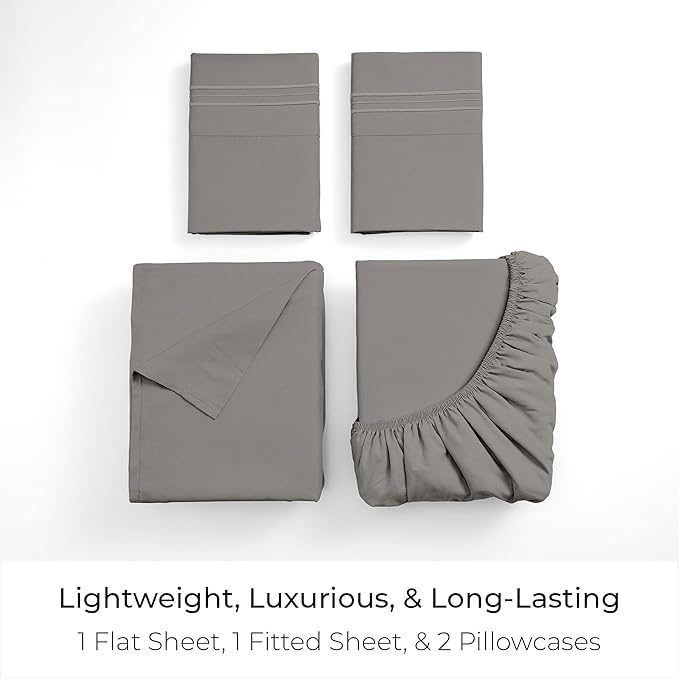 Mellanni California King Sheets Set - Image 3