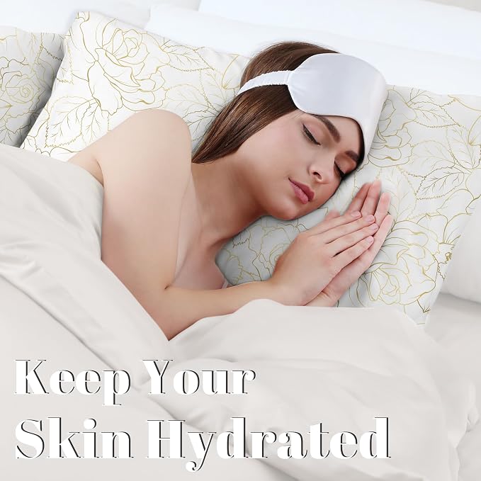 EXQ Home Satin Pillowcase for Hair and Skin Queen - Image 4