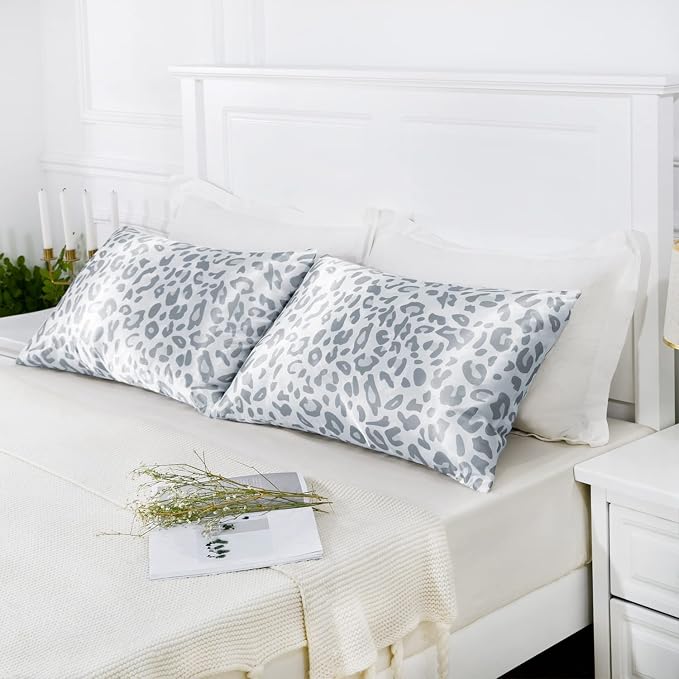 MR&HM Satin Pillowcase for Hair and Skin, Silk Satin Pillowcase 2 Pack - Image 6
