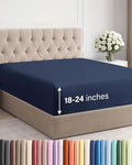 Extra Deep King Fitted Sheet by CGKUnlimited
