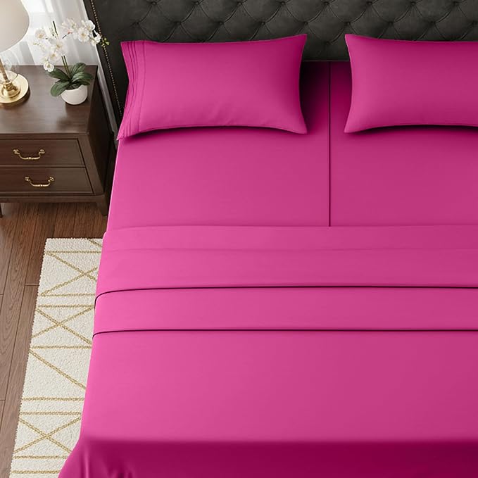 Elegant Comfort Luxurious 1500 Premium Hotel Quality Microfiber Three Line - Image 5