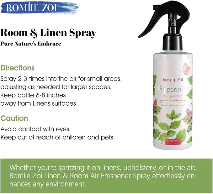 ROMIIE ZOI Room and Linen Spray Air Freshener Room Mist, - Image 2