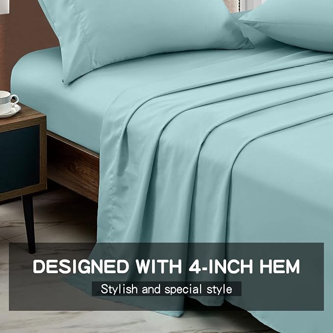 FreshCulture Full Flat Sheets Only 2 Pack - Image 2