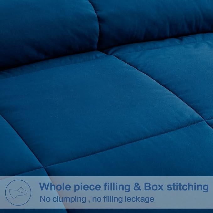 EASELAND Oversized King Down Alternative Comforter - Image 3