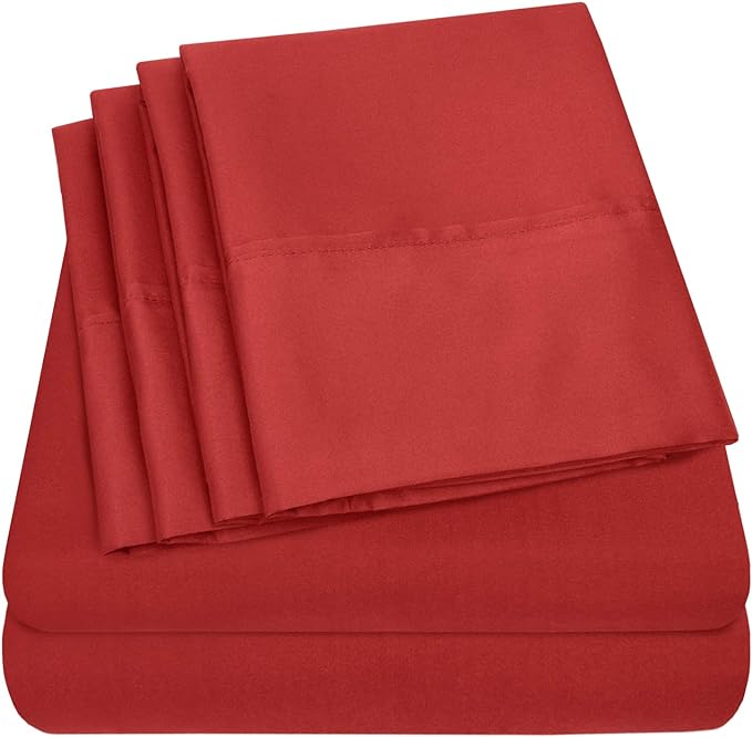 Sweet Home Collection 6 Piece 1500 Supreme Collection Brushed Microfiber Deep by SweetHomeCollection