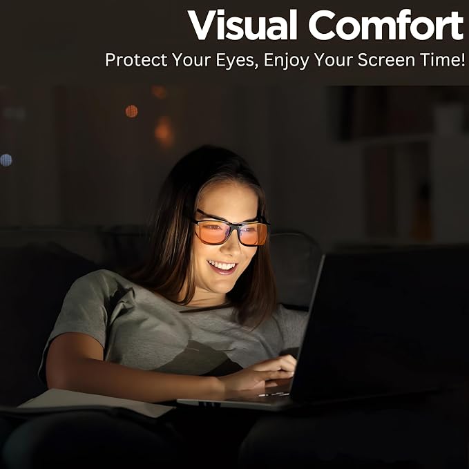 Vyzia Clip On Blue Light Blocking Glasses - Image 8