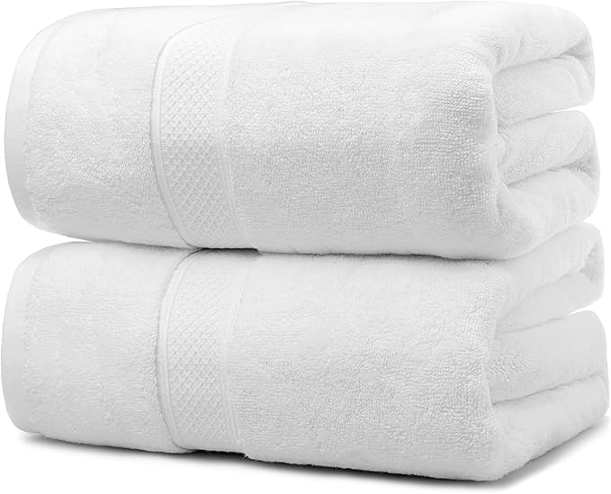 Fluffy Cotton Bath Towels Set650GSM, 2-Piece Set, Thickened and Enlarged - Image 4