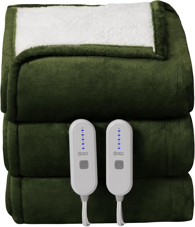 Heating Blanket Queen Size Washable - Image 9