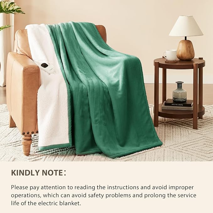 Homemate Heated Blanket Electric Throw - Image 6
