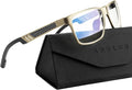 ANYLUV Blue Light Blocking Glasses Men Computer Gaming Glasses Lightweight by ANYLUV