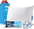 QUTOOL Cooling Pillow for Sleeping, CertiPUR-US Shredded Memory Foam King by QUTOOL