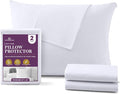 CirclesHome Pillow Protectors 2 Pack Standard Zippered by CirclesHome