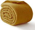 100% Cotton Muslin Blanket Large 50"x 70", 6 Layers Breathable and Lightweight by Kozyhvn