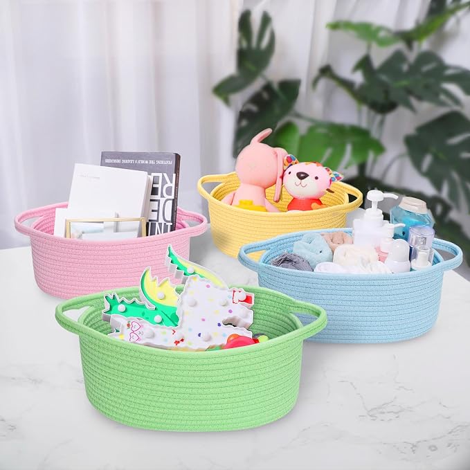 ABenkle Small Basket with Handles - Image 6