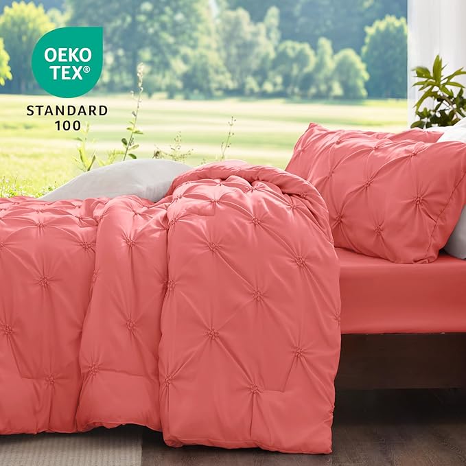 BEDELITE Coral King Size Comforter Set - Image 3