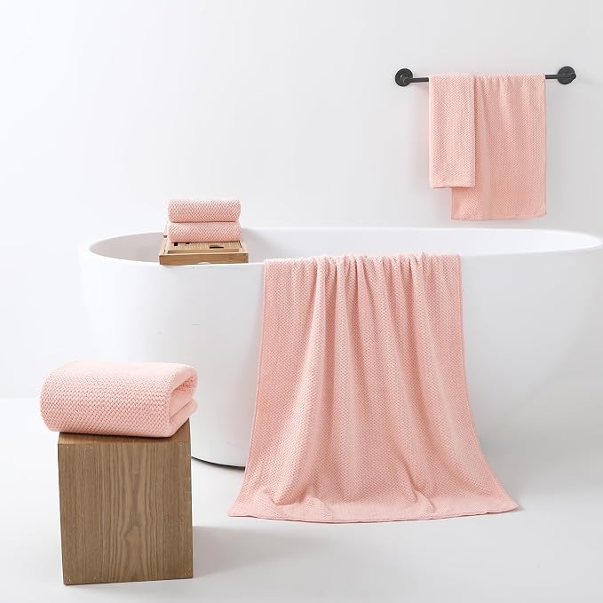REDKISS Pink Towel Set of 8 - Image 7