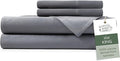 Hotel Sheets Direct 4 Piece Bed Sheet Set King Size, 100% Viscose Derived from by HOTELSHEETSDIRECT