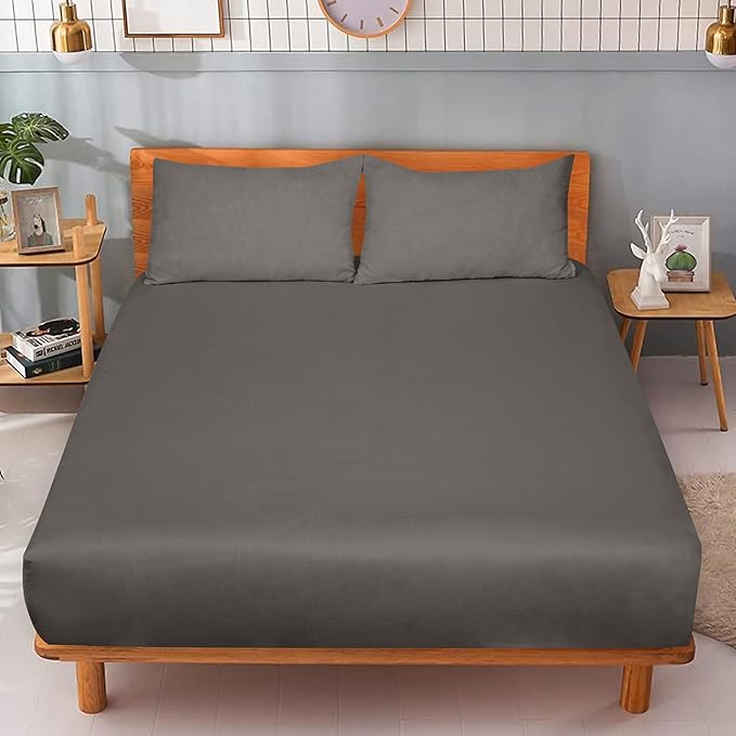 ROYALE LINENS 300 Thread Count 100% Long Staple Combed Cotton Fitted Sheet Twin - Image 9