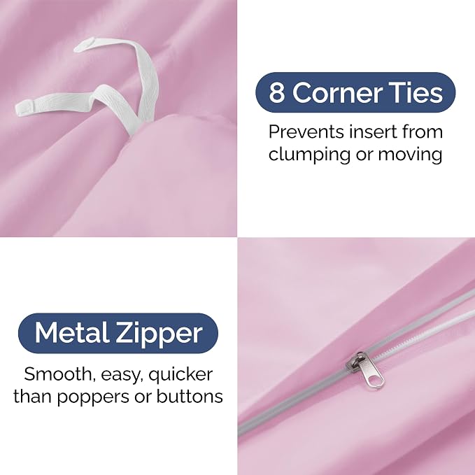 Duvet Cover Queen Size Set - Image 4