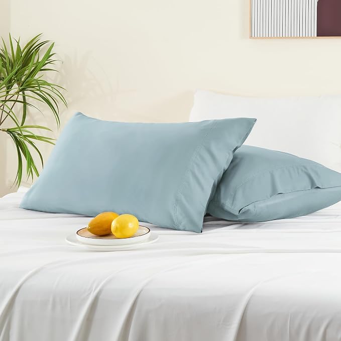 BEDELITE Pillow Cases Queen Size Set of 2, Rayon Derived from Bamboo, Cooling - Image 7