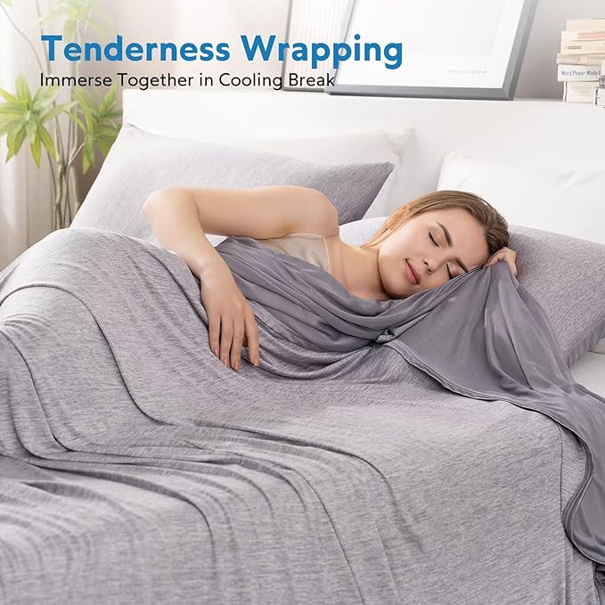 HOMFINE Cooling Blankets for Hot Sleepers - Image 5