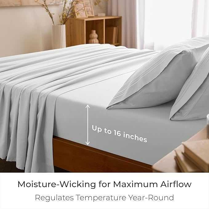 Mellanni California King Sheets Set - Image 4