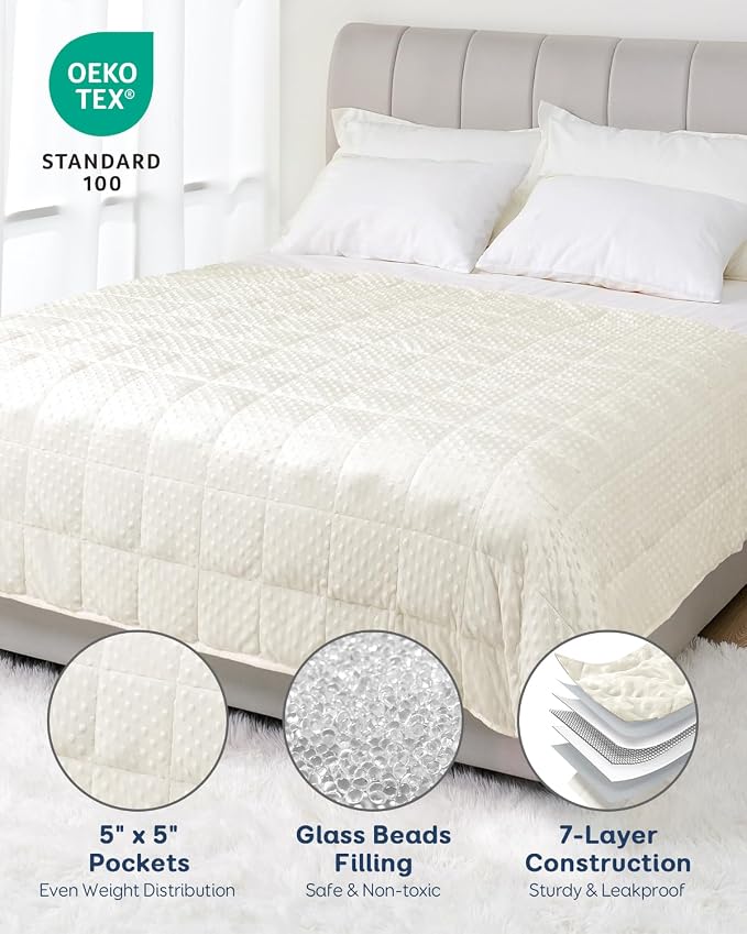 Kivik Washable Weighted Blanket - Image 4