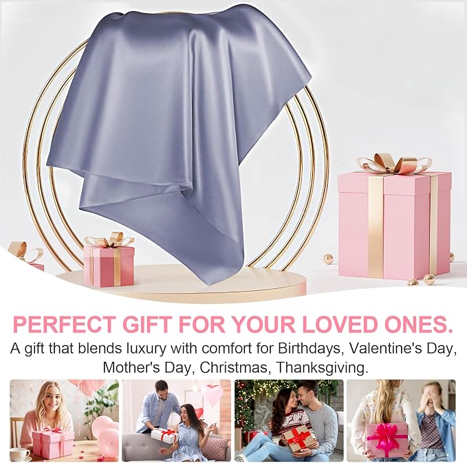 Silk Pillow Cases 2 Pack King Size - Image 6