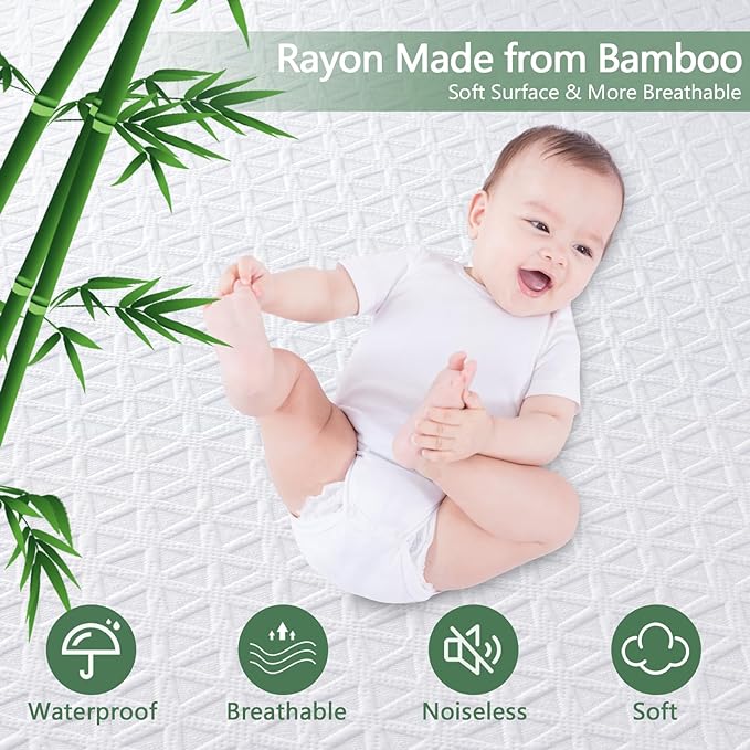 Premium Waterproof Mattress Protector Twin Size, Breathable Bed Cover 3D Air - Image 2