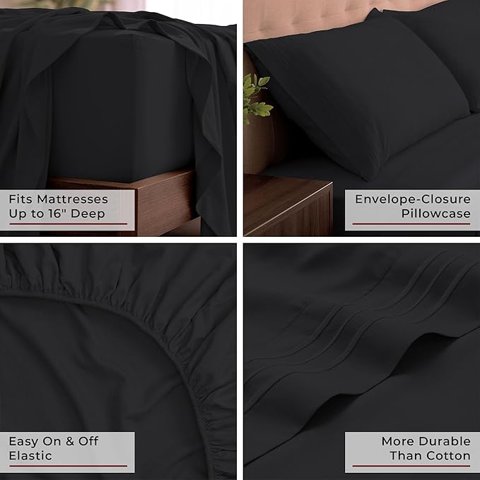 Mellanni King Sheets Set - Image 5