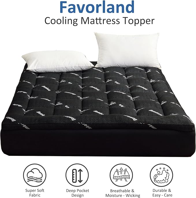 Favorland Mattress Topper Twin Size - Image 2