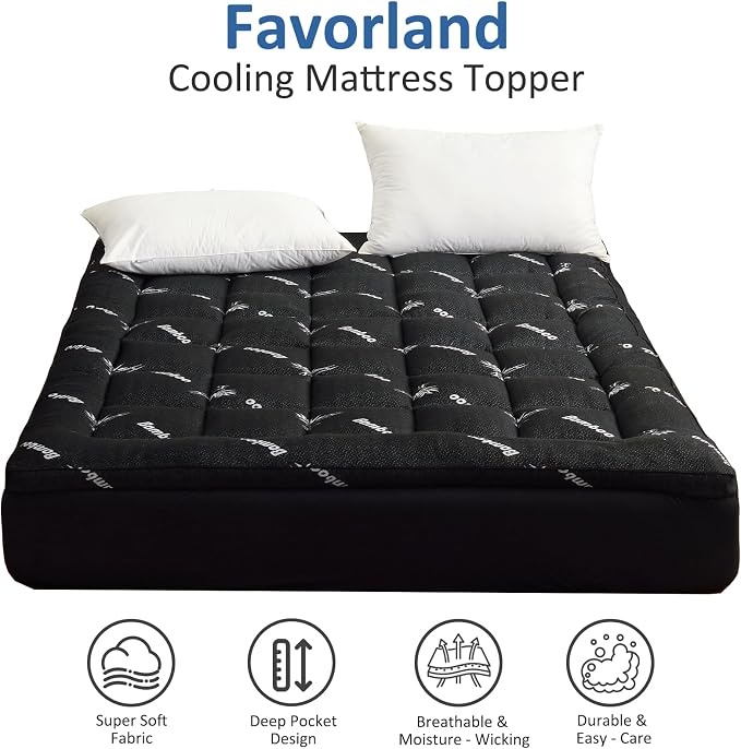 Favorland Mattress Topper Queen Size - Image 2