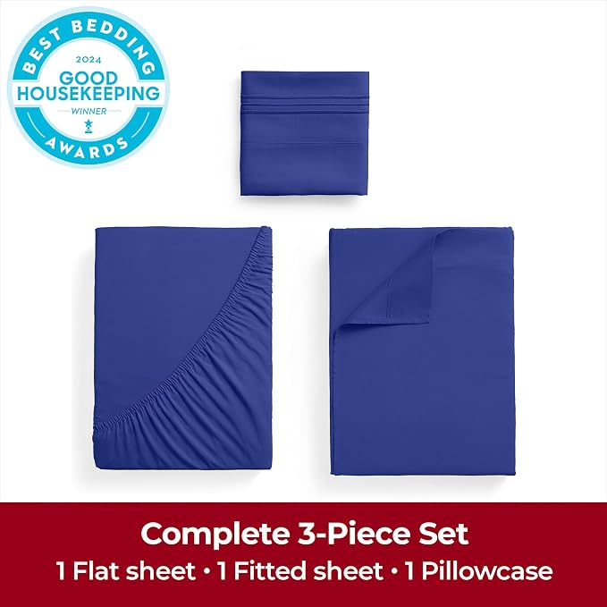 Mellanni Extra Deep Twin Sheets - Image 4