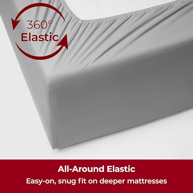 Mellanni Extra Deep King Sheets - Image 5