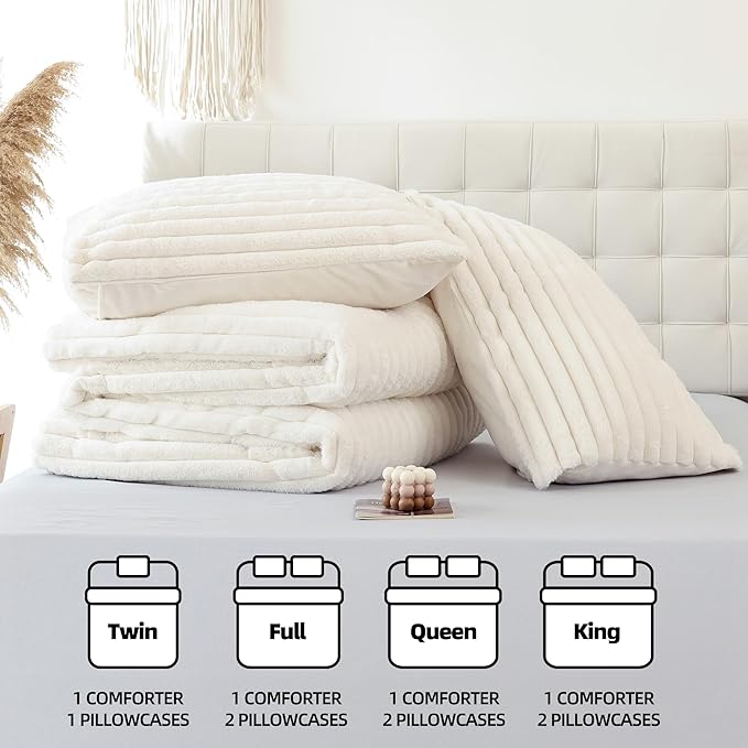 Smoofy Fluffy Twin Comforter Sets 2 Pieces - Image 7
