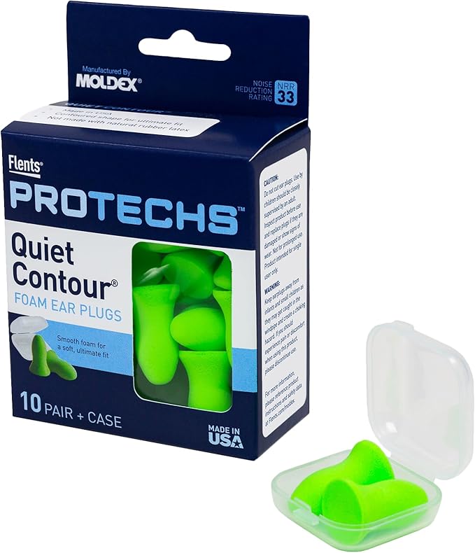 Flents Protechs Foam Ear Plugs, 10 Pair by Flents