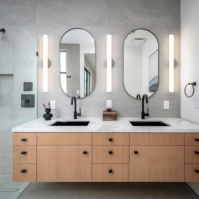 OOWOLF LED Bathroom Vanity Light 4Pack, 16W 24inch Bathroom Lights Fixture - Image 9