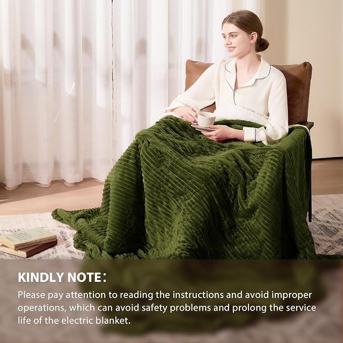 Homemate Heated Blanket Electric Throw - Image 6