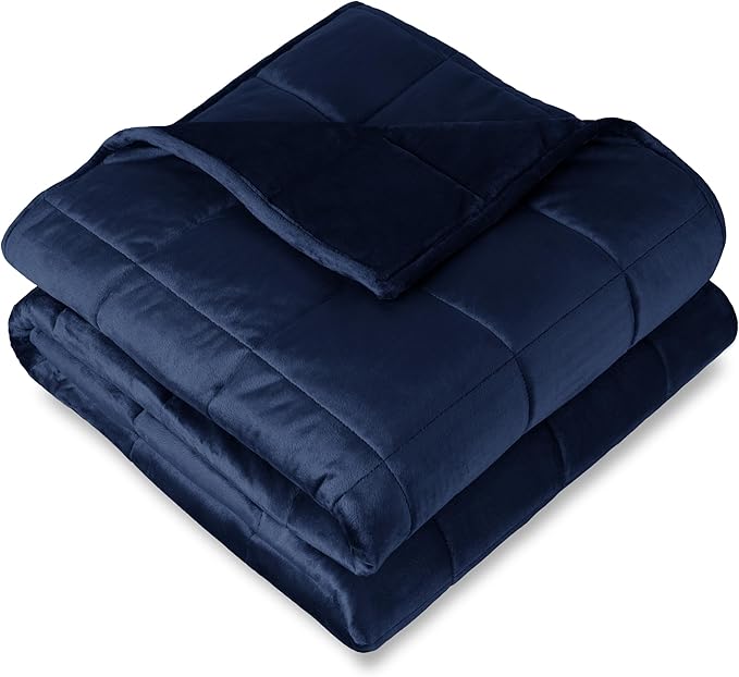 Bare Home Weighted Blanket Twin or Full Size 7lb by BareHome