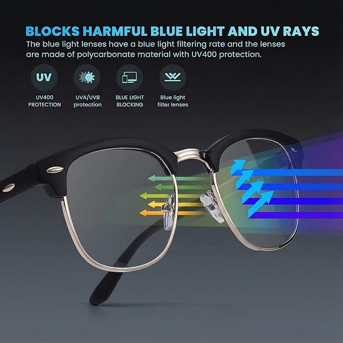 racico Blue Light Glasses for Men & Women - Image 3
