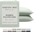 Karissa Mae Cooling Bamboo Viscose King Size Pillowcase Set | 100% FSC by KARISSAMAE