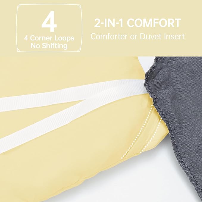 MUXHOMO Queen Comforter Set, All Season Ultra Soft Down Alternative Bedding - Image 6
