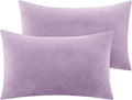 BEDELITE Flannel Pillowcases Standard Set of 2, Super Soft Fleece Pillow Case by BEDELITE