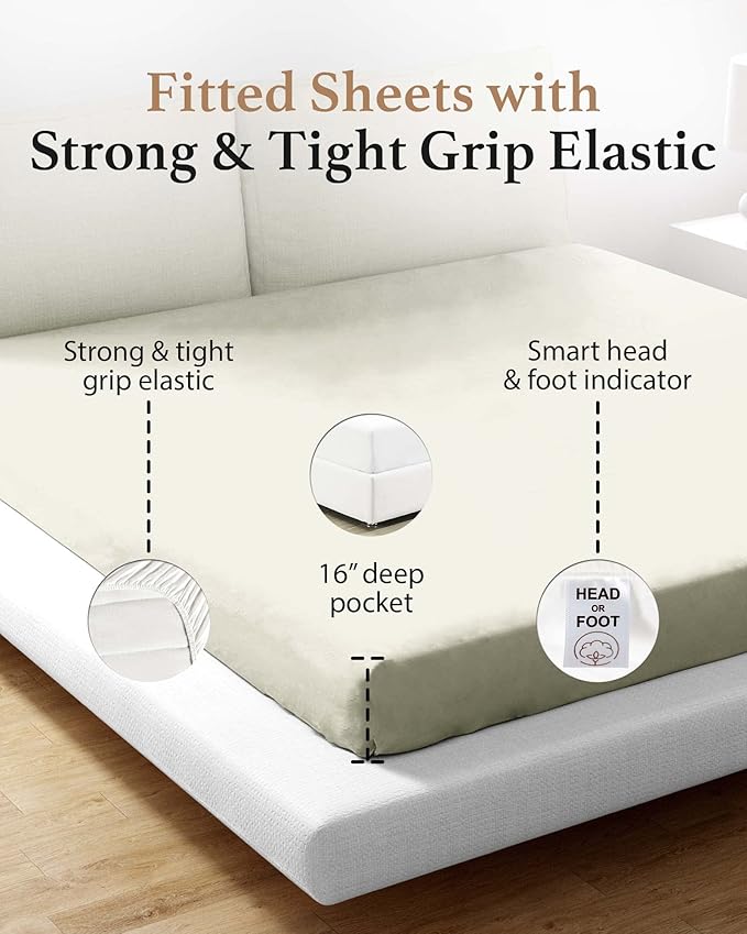 Good Sleep Bedding Twin XL Fitted Sheet - Image 4